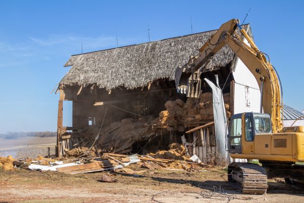 Barn Demolition in Hayden