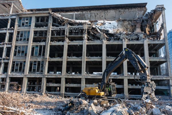 Commercial Building Demolition in Hayden